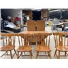 Image 21 : ETHAN ALLEN MAPLE AND BIRCH TABLE AND 4 CHAIRS