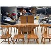Image 25 : ETHAN ALLEN MAPLE AND BIRCH TABLE AND 4 CHAIRS