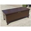 Image 2 : GORGEOUS WOODEN CEDAR LINED TRUNK. HUGE!