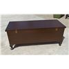 Image 9 : GORGEOUS WOODEN CEDAR LINED TRUNK. HUGE!