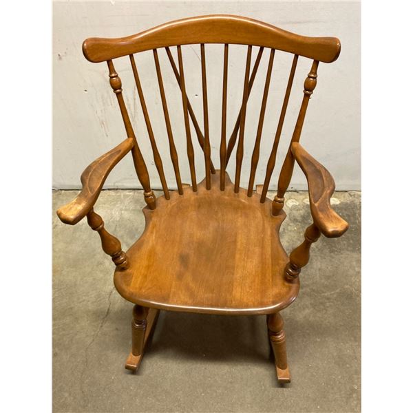 PETITE SOLID WOOD ROCKING CHAIR
