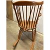 Image 5 : PETITE SOLID WOOD ROCKING CHAIR