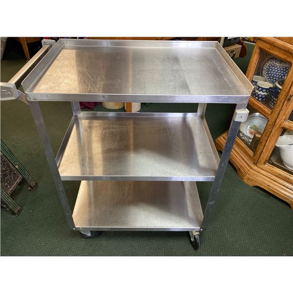 STAINLESS STEEL ROLLING CART