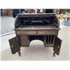 Image 7 : ANTIQUE ROLL TOP DESK
