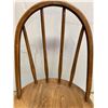 Image 2 : CURVED BACK WOODEN ACCENT CHAIR