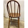 Image 4 : CURVED BACK WOODEN ACCENT CHAIR
