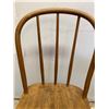 Image 4 : CURVED BACK WOODEN ACCENT CHAIR