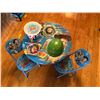 Image 1 : Toy story - childrens table & chair set, bucket of soldiers & helmet