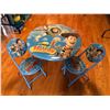 Image 2 : Toy story - childrens table & chair set, bucket of soldiers & helmet