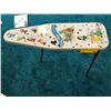 Image 8 : Tin lithographed child's ironing board, small print, wall clock. (made from record) "some numbers"..