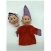 Image 1 : Dopey hand puppet reliable composition head & another dopey composition head w/ no body