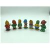 Image 2 : Set of 7 dwarfs made by Goebel, 1950's Bee in the Vee - Dopey has minor chip on hat & bashful's feet