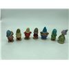 Image 2 : Set of 7 dwarfs bisque ceramic (made in Korea) approx 2 1/3" tall