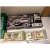 Image 2 : Group lot of various items - Emerald tree boa, diecast metal trailer, motorized conveyor & $100 amer