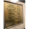 Image 8 : Comic book heroes custom framed print w/ signature