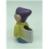 Image 2 : Ceramic toothbrush holder of Dopey (copyright foreign) - Approx 4" tall