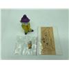 Image 2 : Dopey ceramic figure bisque (Made in Japan) Approx 5" tall, Dopey lapel pin (1938) Made out of press