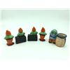 Image 2 : Group of 5 items - Ceramic figurines of Happy - 3 1/2" tall (made in Japan) unauthorized