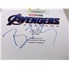 Image 2 : Avengers: End Game - Signed Script Cover by Cast w/COA from Real Authentic