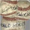 Image 2 : Ruth & Gehrig Signed Red Stitched Spalding Ball