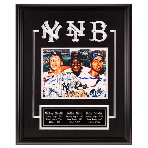 Hall Of Fame Legends Signed 20x16 Custom Framed