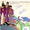Image 3 : Beatles Signed Yellow Submarine LP Record Album