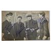 Image 1 : The Beatles Signed Black & White Postcard