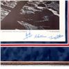 Image 3 : APOLLO 11 ASTRONAUTS SIGNED 11 x 14 COLOR PHOTO
