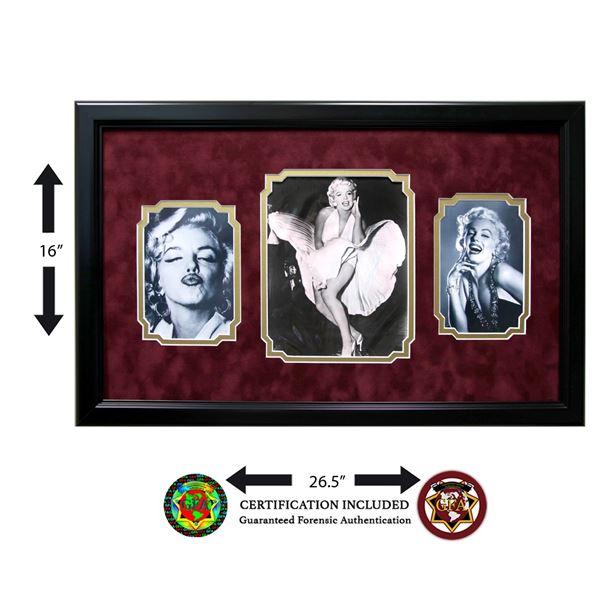 MARILYN MONROE SIGNED & INSCRIBED COLOR PHOTO