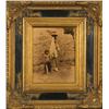 Image 1 : Carl Moon, Goldtone Photograph, Original Frame