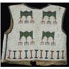 Image 2 : Sioux Child's Fully Beaded Vest, c. 1880