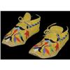 Image 1 : Santee Sioux Beaded Moccasins, c. 1900