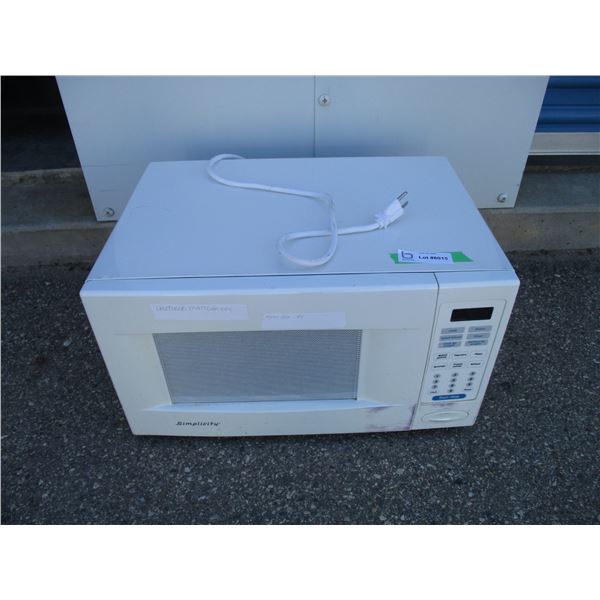 Simplicity microwave