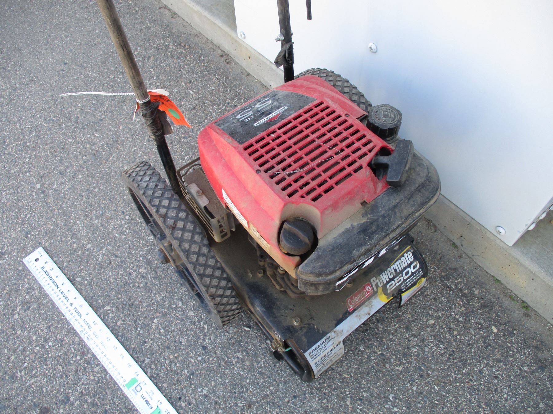 Coleman Powermate 2500 electric generator 5.5HP Briggs & Stratton gas ...