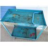 Image 4 : Metal cart on castors (30x16x34T)