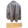 Image 4 : *Leather ‘Jim & Marylou’ Dress Jacket with zip in thinsulate lining-Size XL
