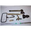 Image 1 : Vintage water tap,bale hook,axes