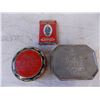 Image 2 : tobacco tin, toffee tin and watkins salve {with contents}