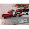 Image 2 : mix lot wooden blocks, toy car, trucks