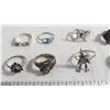 Image 2 : (11) Silver Rings