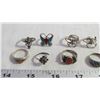 Image 2 : (11) Silver Rings