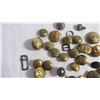 Image 3 : Assorted Military Brass Buttons