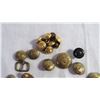 Image 2 : Assorted Military Brass Buttons