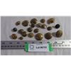 Image 1 : Assorted Military Brass Buttons