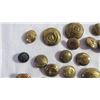Image 3 : Assorted Military Brass Buttons