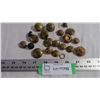 Image 1 : Assorted Military Brass Buttons