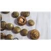 Image 2 : Assorted Military Brass Buttons