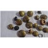 Image 3 : Assorted Military Brass Buttons