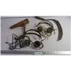 Image 1 : Headsets, sickle, misc