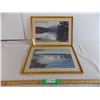 Image 1 : (2) framed landscape photos 20x14"